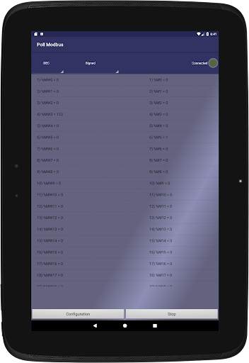 Poll Modbus screenshot 12