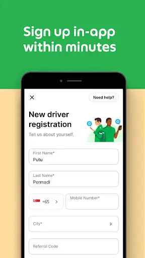 Grab Driver screenshot 2