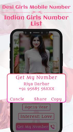 Desi Girls Mobile Number Prank screenshot 6