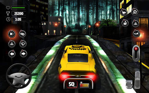 Halloween Night Taxi Driver 3D Car Driving Games screenshot 13