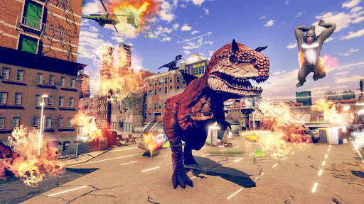 เกมก๊อตซิลล่า: เกมคิงคอง และ เกมก๊อตซิลล่าต่อสู้ screenshot 2