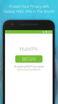 Hub VPN Free screenshot 1