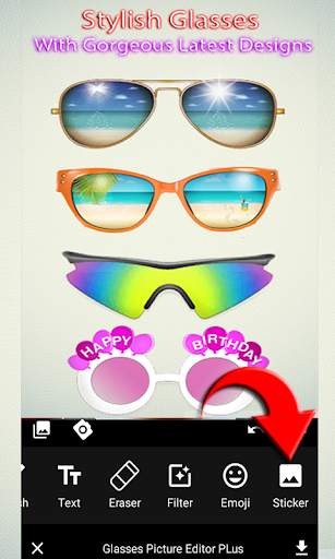 Glasses Picture Editor Plus screenshot 6