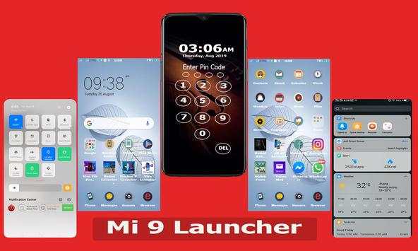Xiaomi Mi 9 Launcher and Theme screenshot 1