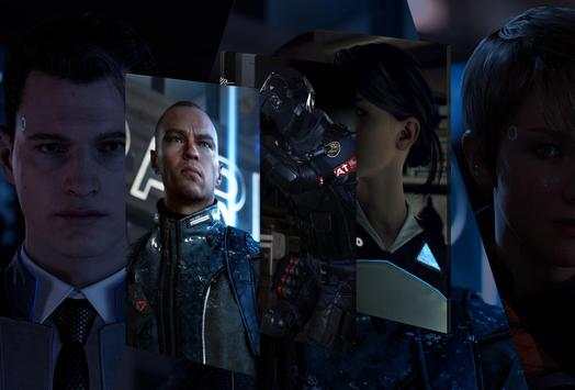 Detroit Become Human' Wallpaper 3 تصوير الشاشة