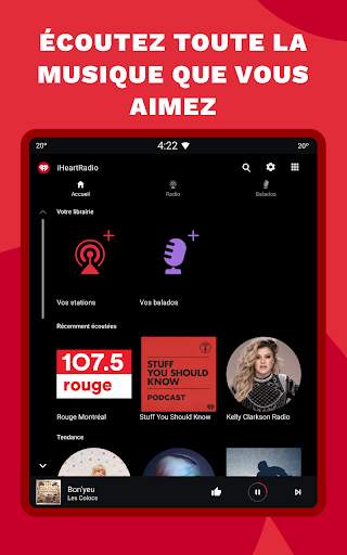 iHeart: Musique,Radio,Podcasts screenshot 19