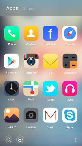 Glass GO Launcher Theme screenshot 4