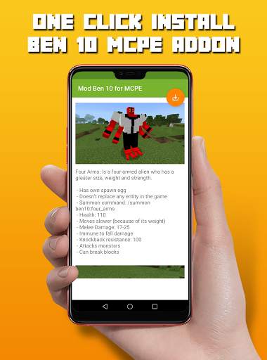 Mod Ben 10 for MCPE screenshot 4