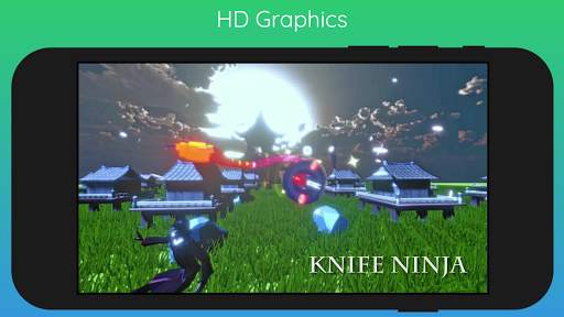 Lempar Pisau Ninja Lempar screenshot 3