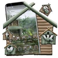 Rainy Cottage Theme on 9Apps