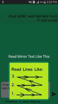 Mirror Text For Whatsapp screenshot 2