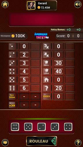 Yams - Jeu de Dés Hors ligne screenshot 1