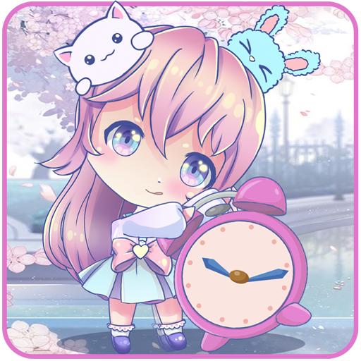 Chibi Anime Çalar Saat Uygulaması icon