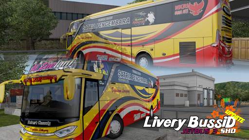Livery Bussid Jetbus 3 SHD Update screenshot 1