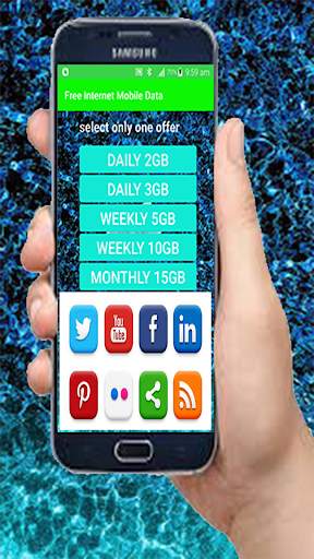 Free MB: Daily 25 GB Internet data Free Prank скриншот 4