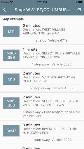 New York Bus Arrival screenshot 3