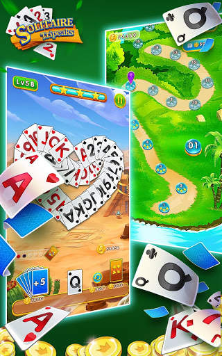 Solitaire Tripeaks - Free Card Games screenshot 4