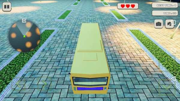 Coach Bus Night Parking Simulator screenshot 2