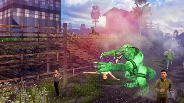 The Wolf Simulator : Angry Wild Animal Games screenshot 5