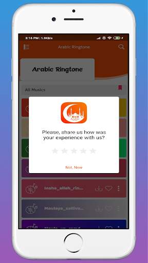New Arabic Ringtone-Best Islamic songs screenshot 6