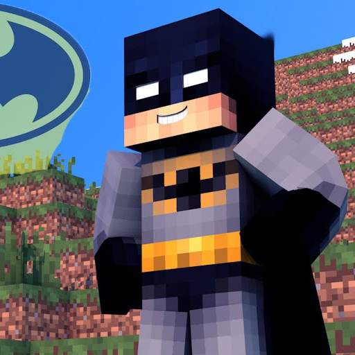 Skin Batman for Minecraft PE 1.0