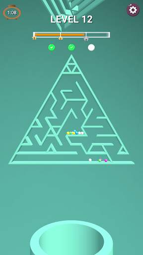 Ball Maze | Rotate Puzzle Game screenshot 4