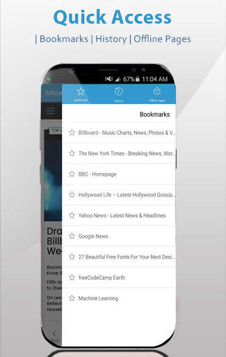 Syllux : Browser with Music Player screenshot 2