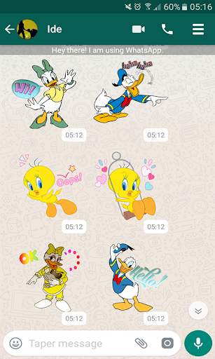 Cute Duck Stickers For Whatsapp screenshot 8