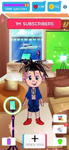IDLE games TikTok Simulator Tycoon games screenshot 3