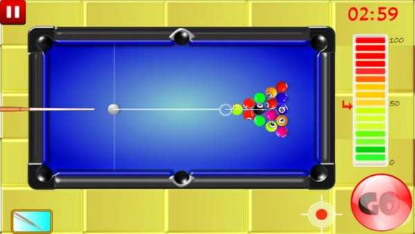 Snooker game скриншот 3