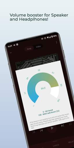Pure Volume Booster - Sound Boost for Android screenshot 1