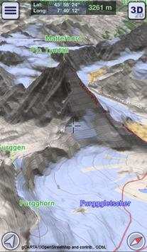 GeoFlyer Europa 3D - Offline-Karten GPS Outdoor screenshot 1