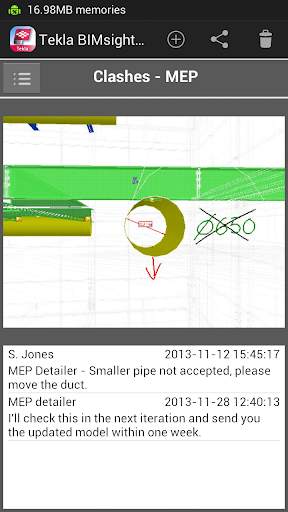 Tekla BIMsight Note 3 تصوير الشاشة