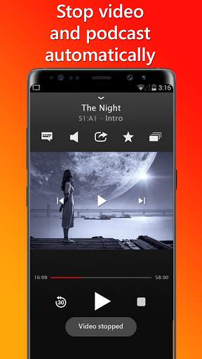 Video Sleep Timer and Podcast screenshot 1
