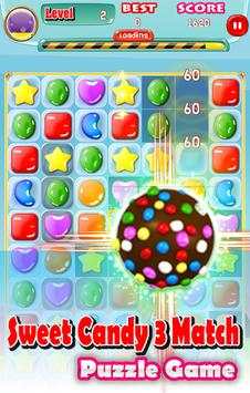 Sweet Candy 3 Match Game screenshot 2