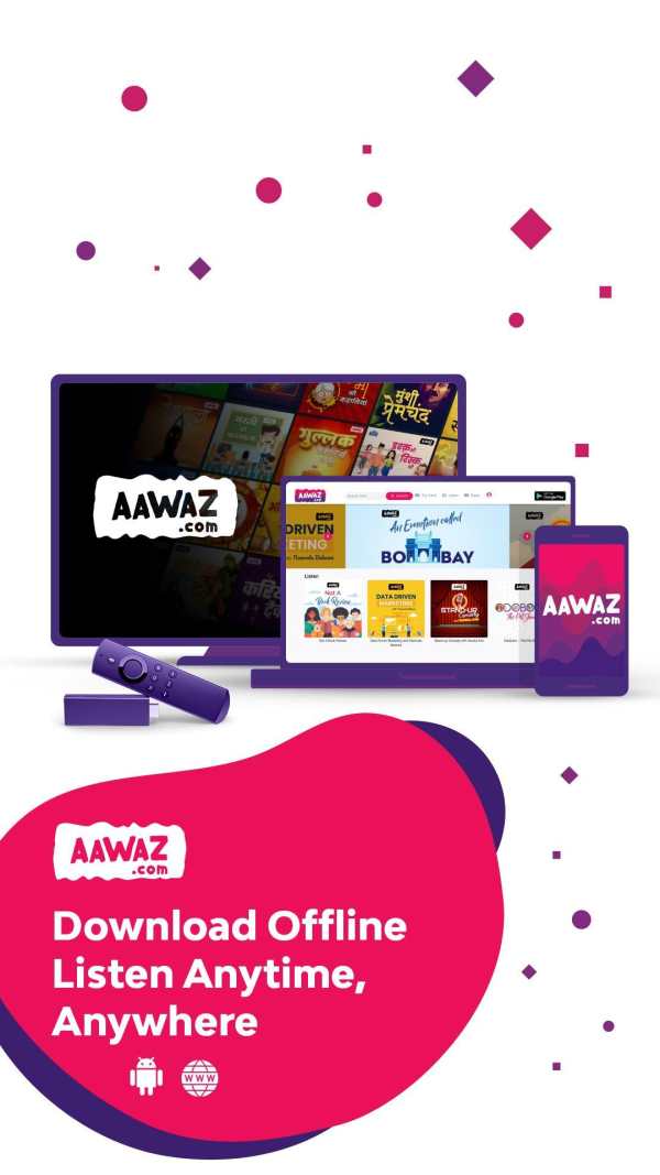 aawaz - audio, podcast, stories in Hindi & English screenshot 4