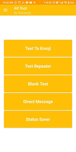 All in one tool for whatsapp screenshot 1