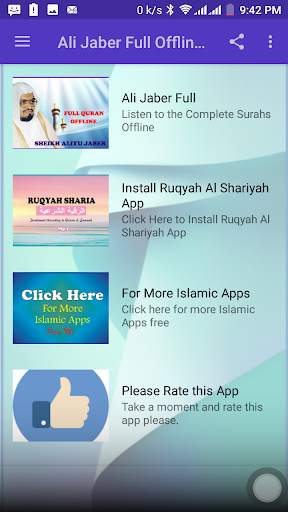Ali Jaber Full Offline Quran Mp3 screenshot 3