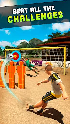 Shoot Goal - Beach Soccer Game screenshot 1