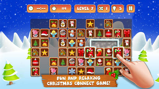 Onet Connect Links Christmas Fun Game screenshot 1