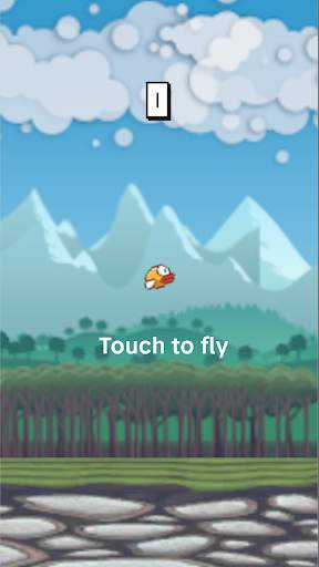 Flying Bird - Flapper Birdie Game स्क्रीनशॉट 5