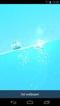 Ice and Water Live wallpaper 3 تصوير الشاشة