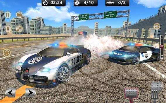 Cop Chase - Police Car Drifting Simulator 2018 screenshot 3