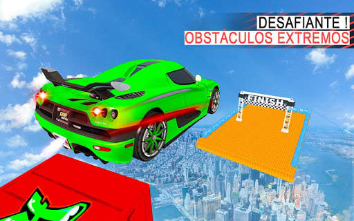 GT Car Racing Stunts-Crazy Impossible Tracks screenshot 1