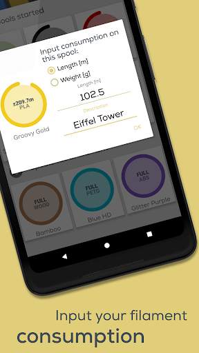RollingUp: Filament Spool Manager for 3D printing 3 تصوير الشاشة