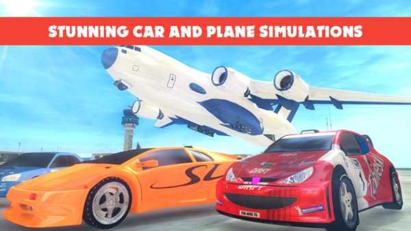 Race Car Transporter Airplane screenshot 4