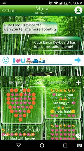 Emoji Keyboard - Meet Bamboos स्क्रीनशॉट 4