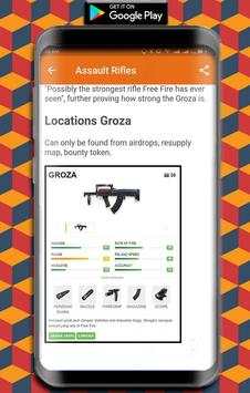 All Weapon Guide for Free Fire screenshot 5