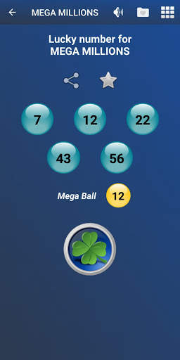Lucky Numbers Generator for Lotteries screenshot 3