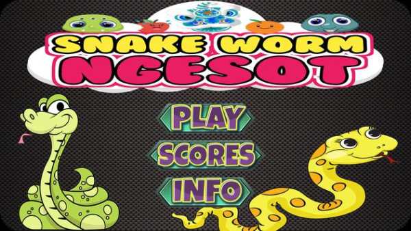 Snake Worm Zona Cacing Offline Zone 2020 screenshot 1